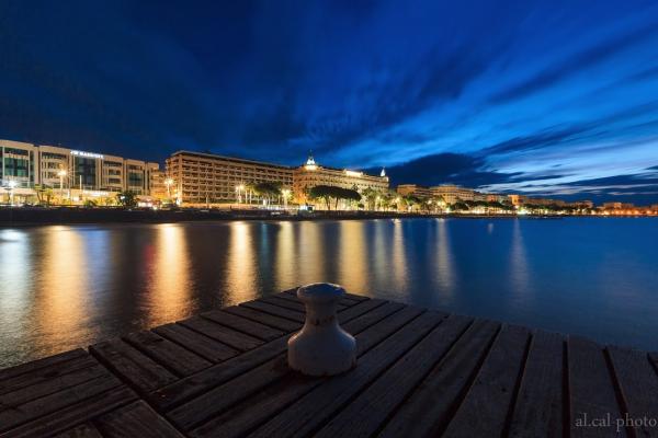 Cannes by night