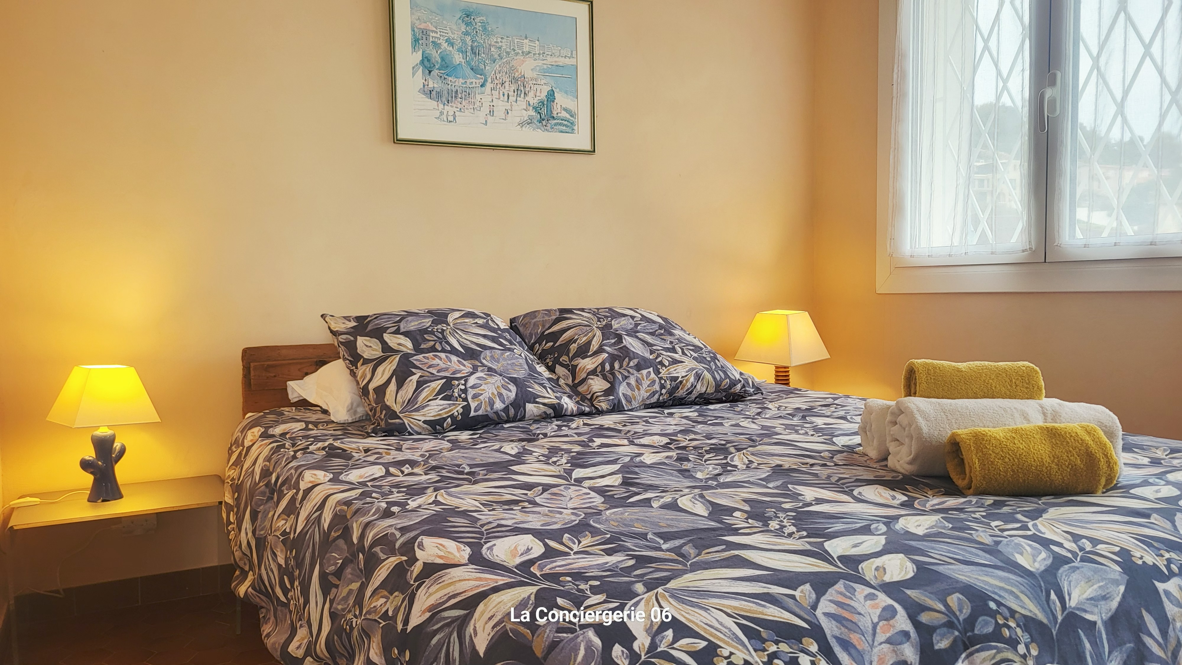 Chambre parentale lit double au rdc 