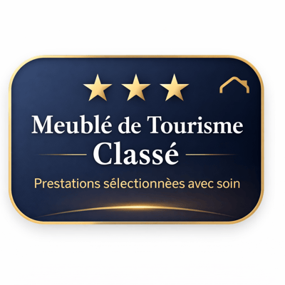 Badge de certification 3 etoiles